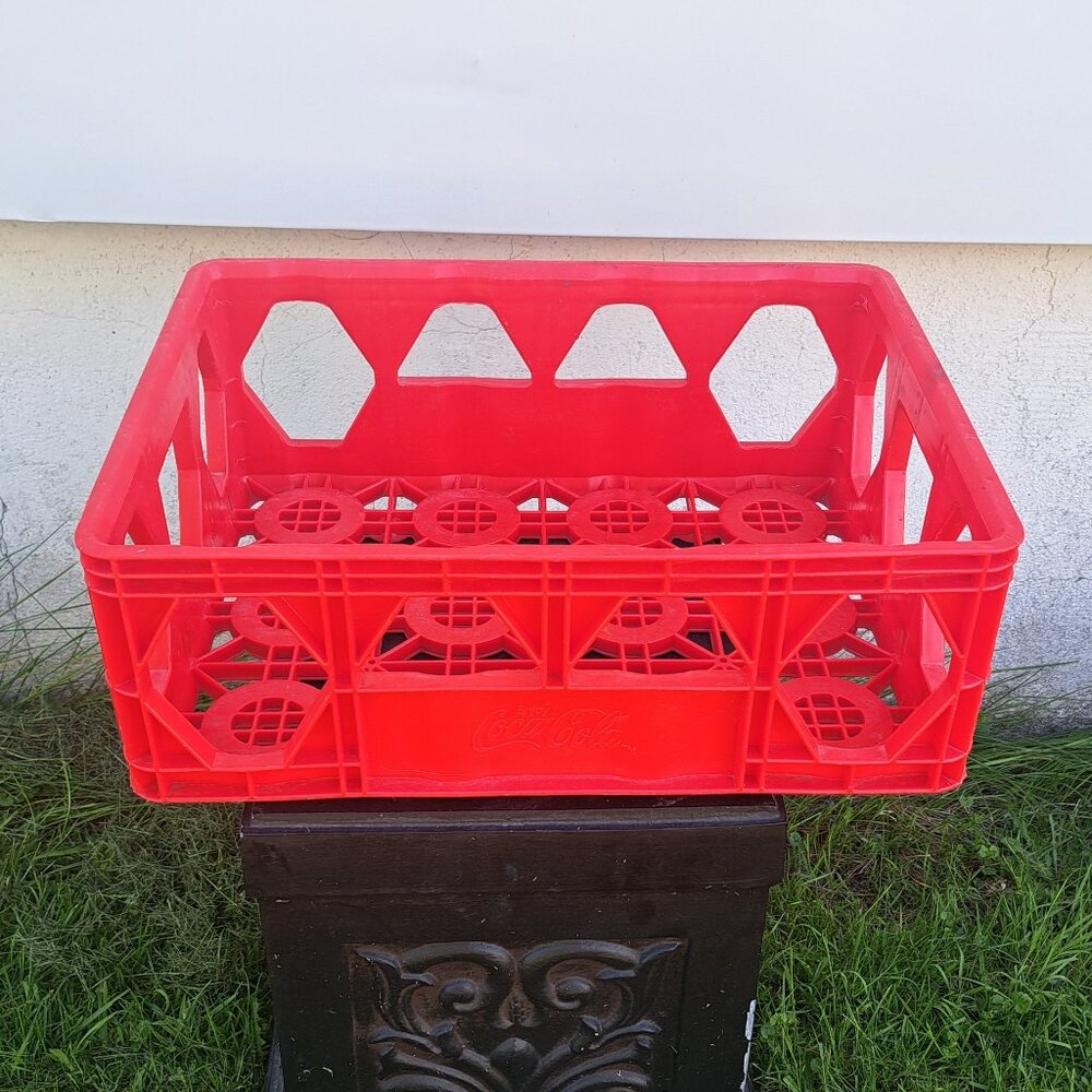 Vintage Coca-Cola Plastic Crate